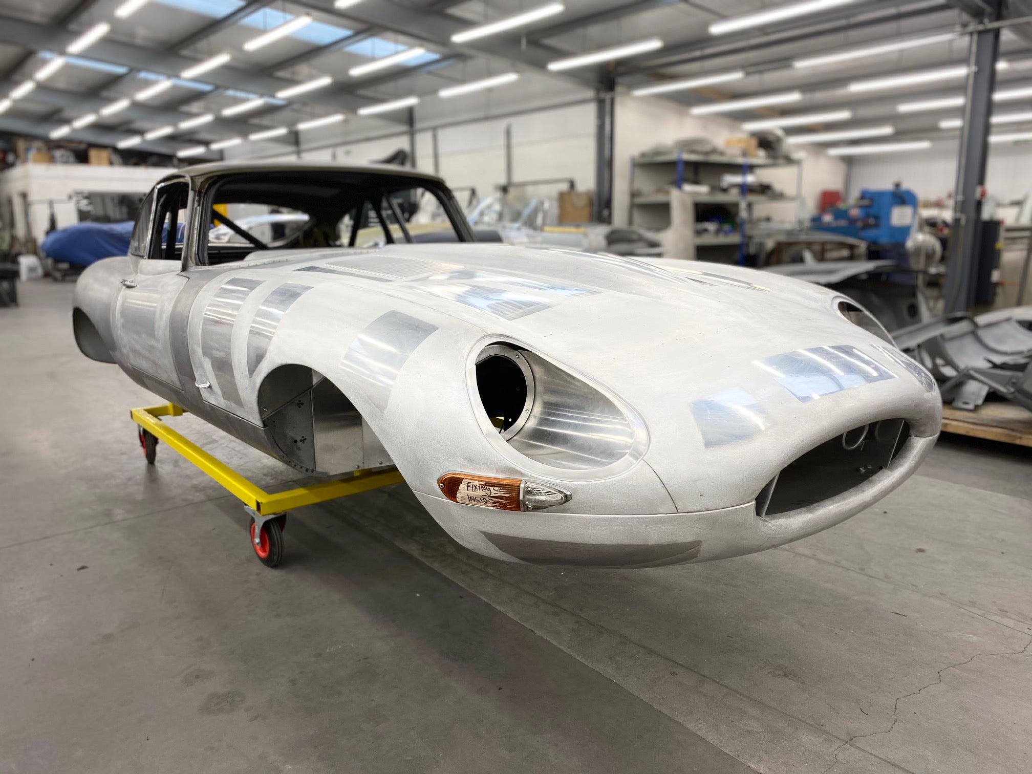 E-Type Jaguar Fixed Head Coupe Race Tub – RJ Panels