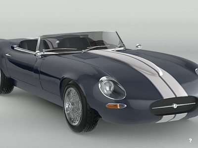 Aluminium E-Type Jaguar Series 3 Custom Build