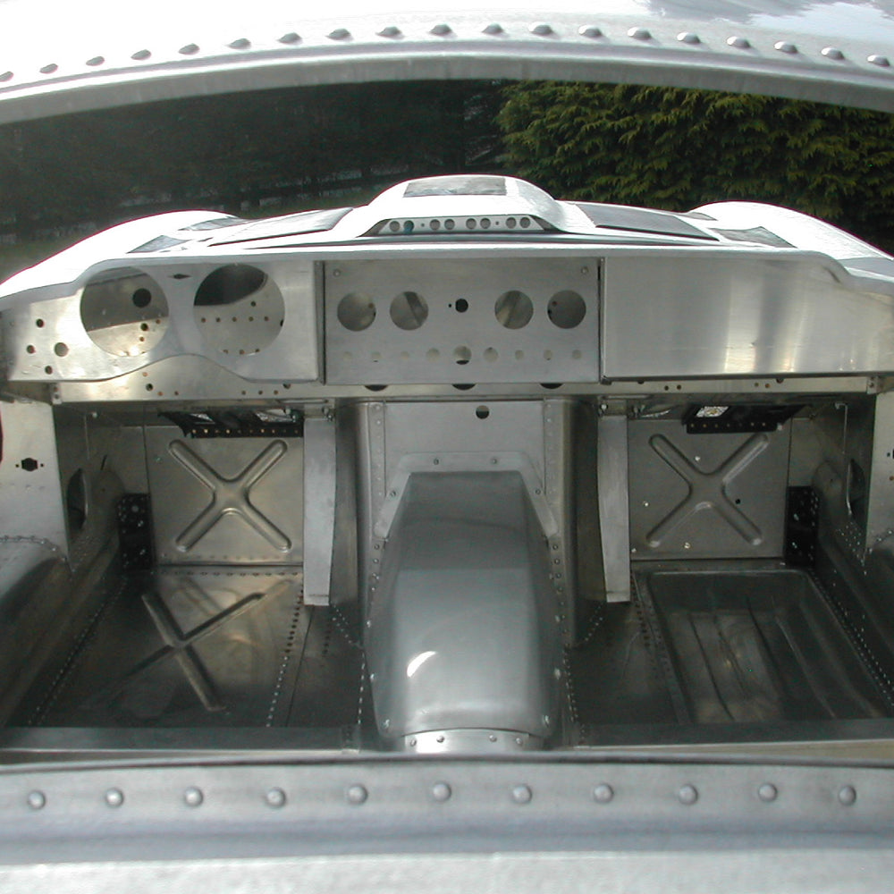 E-Type Jaguar Aluminium Dash Fronts