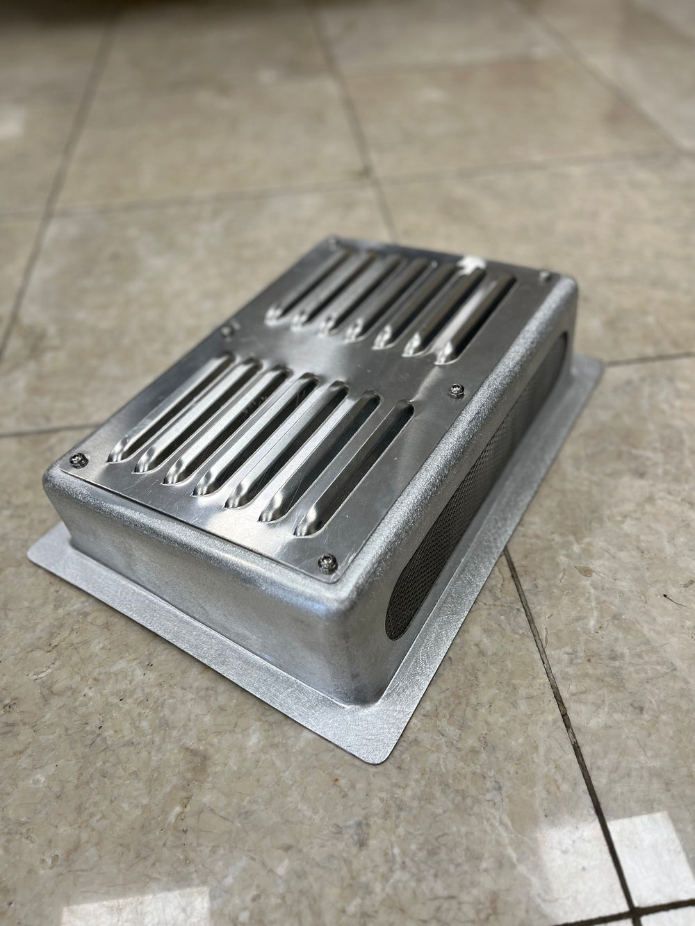 E-Type Jaguar Aluminium Diff Cooler Box