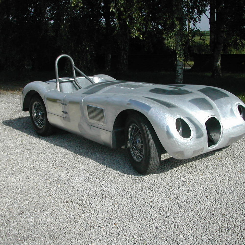 
                      
                        Aluminium Jaguar C-Type Body and Chassis
                      
                    