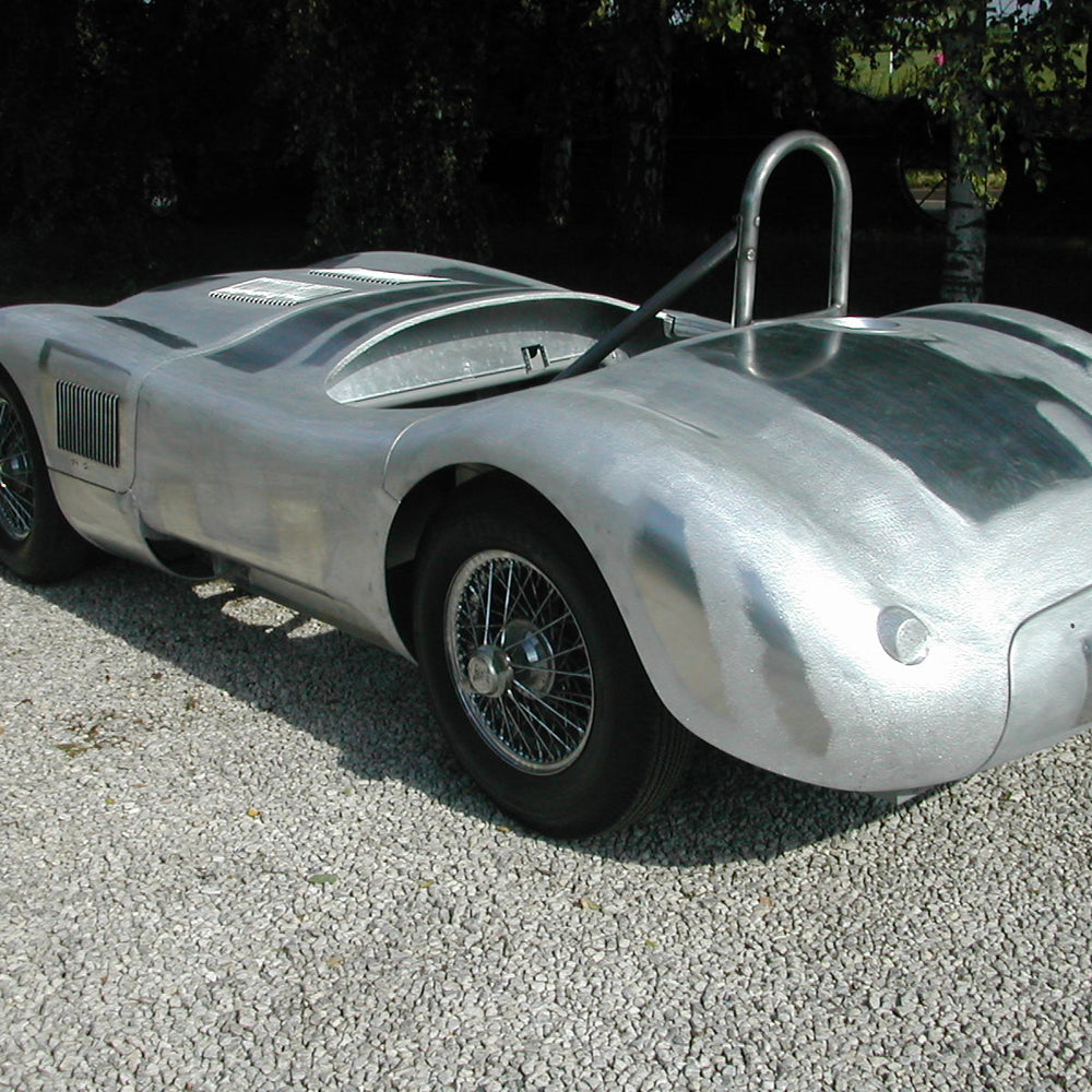 
                      
                        Aluminium Jaguar C-Type Body and Chassis
                      
                    