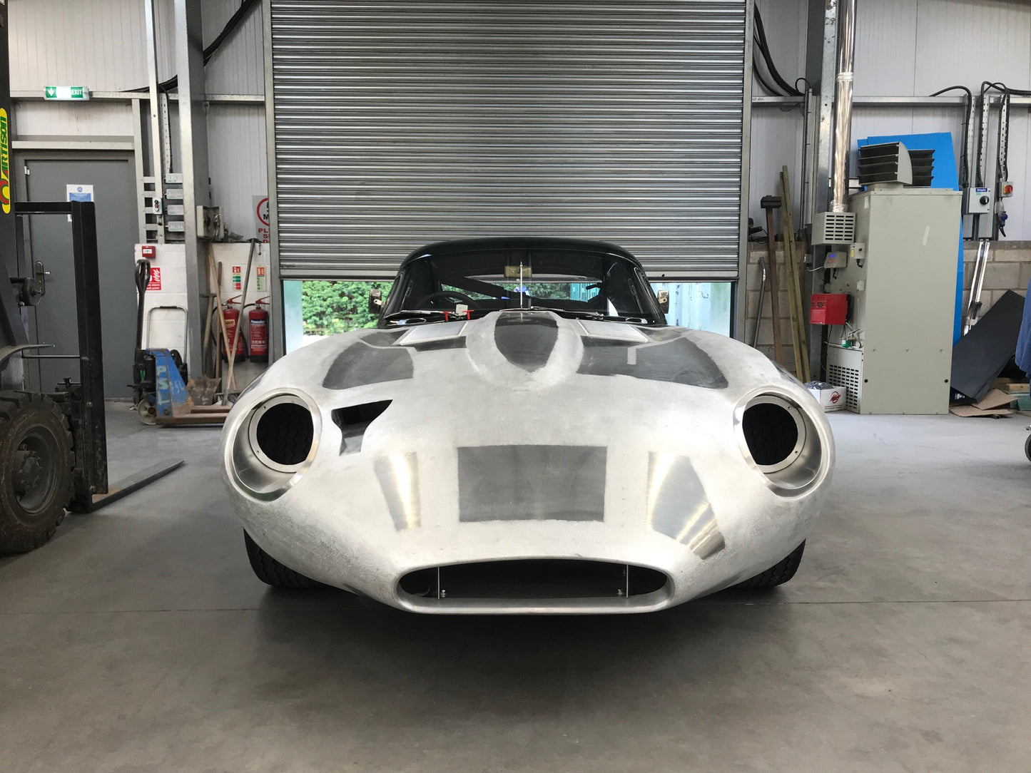 E-Type Jaguar "49 FXN" Lowdrag Bonnet