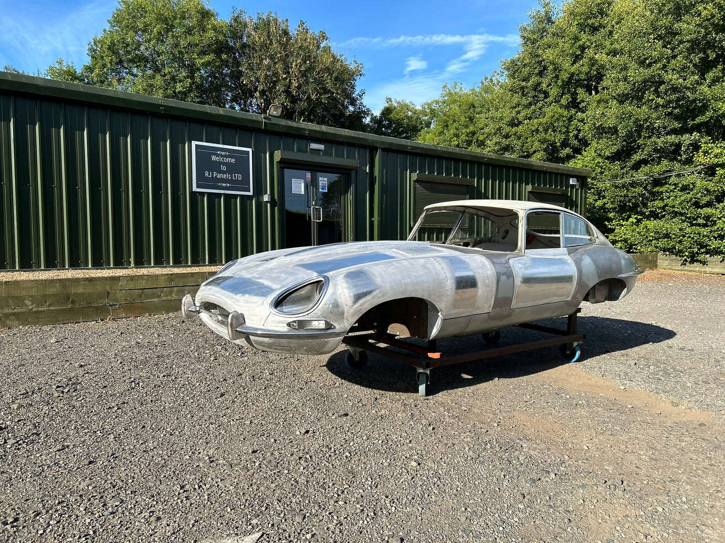 E-Type Jaguar S1 Road Bonnet Assembly