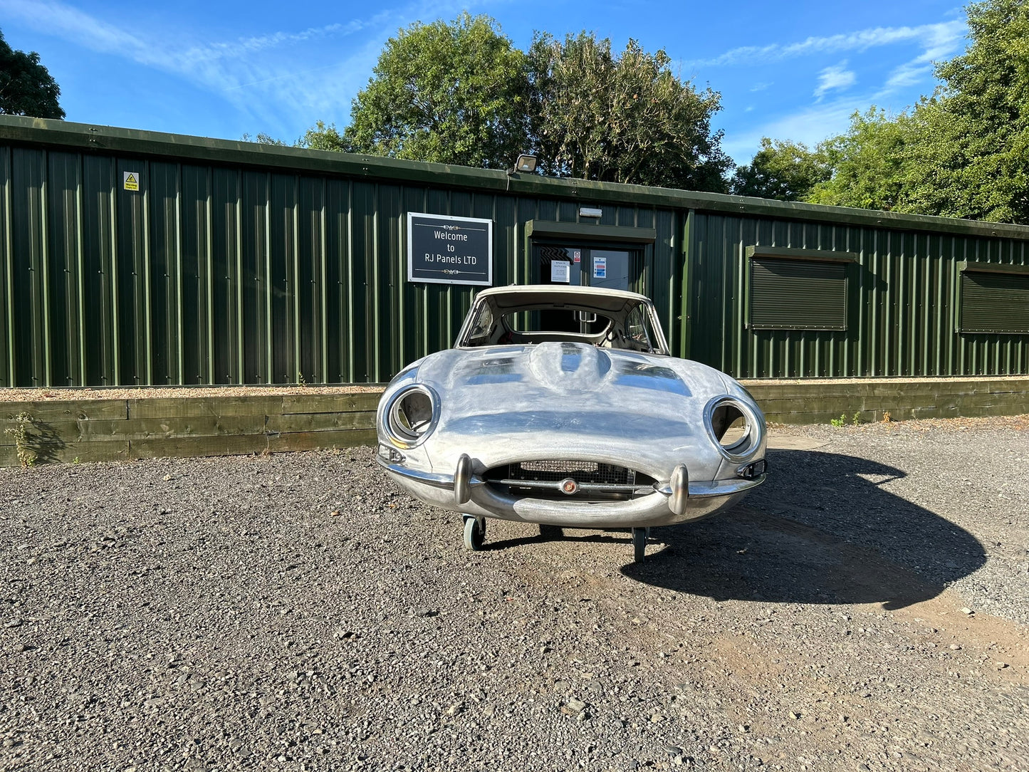 E-Type Jaguar S1 Road Bonnet Assembly