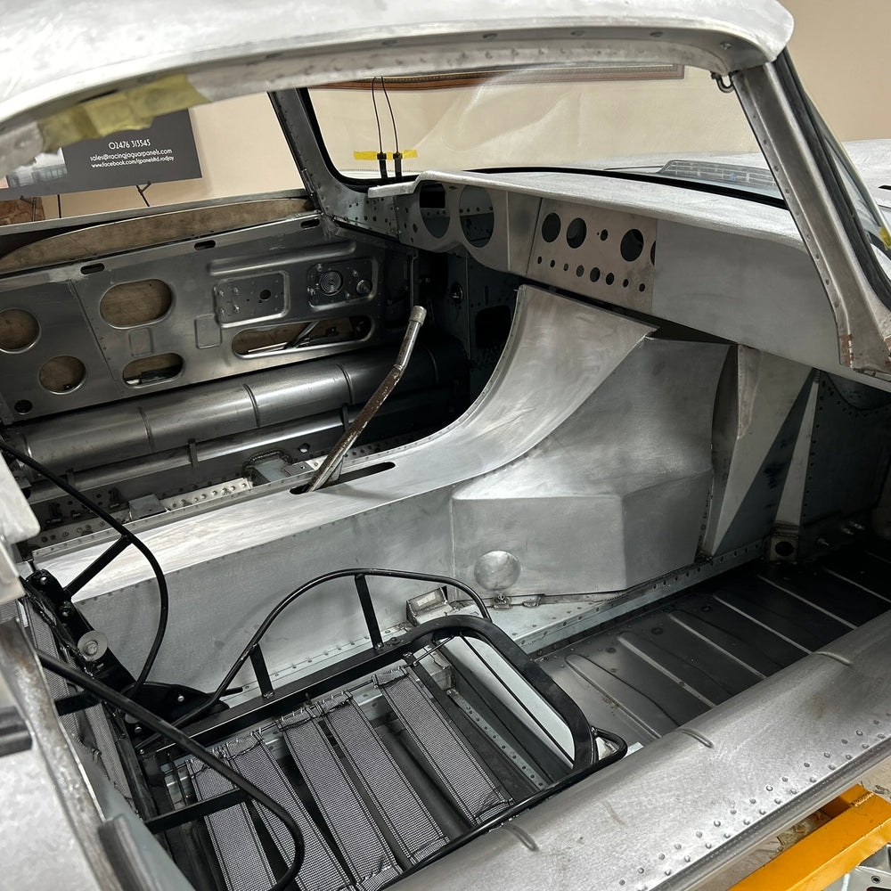 E-Type Jaguar Aluminium Dash Fronts