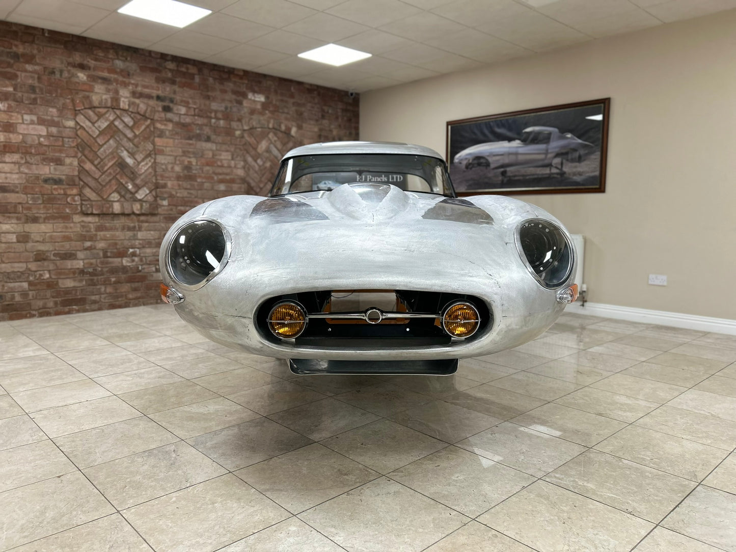 E-Type Jaguar Acrylic Headlamp Covers