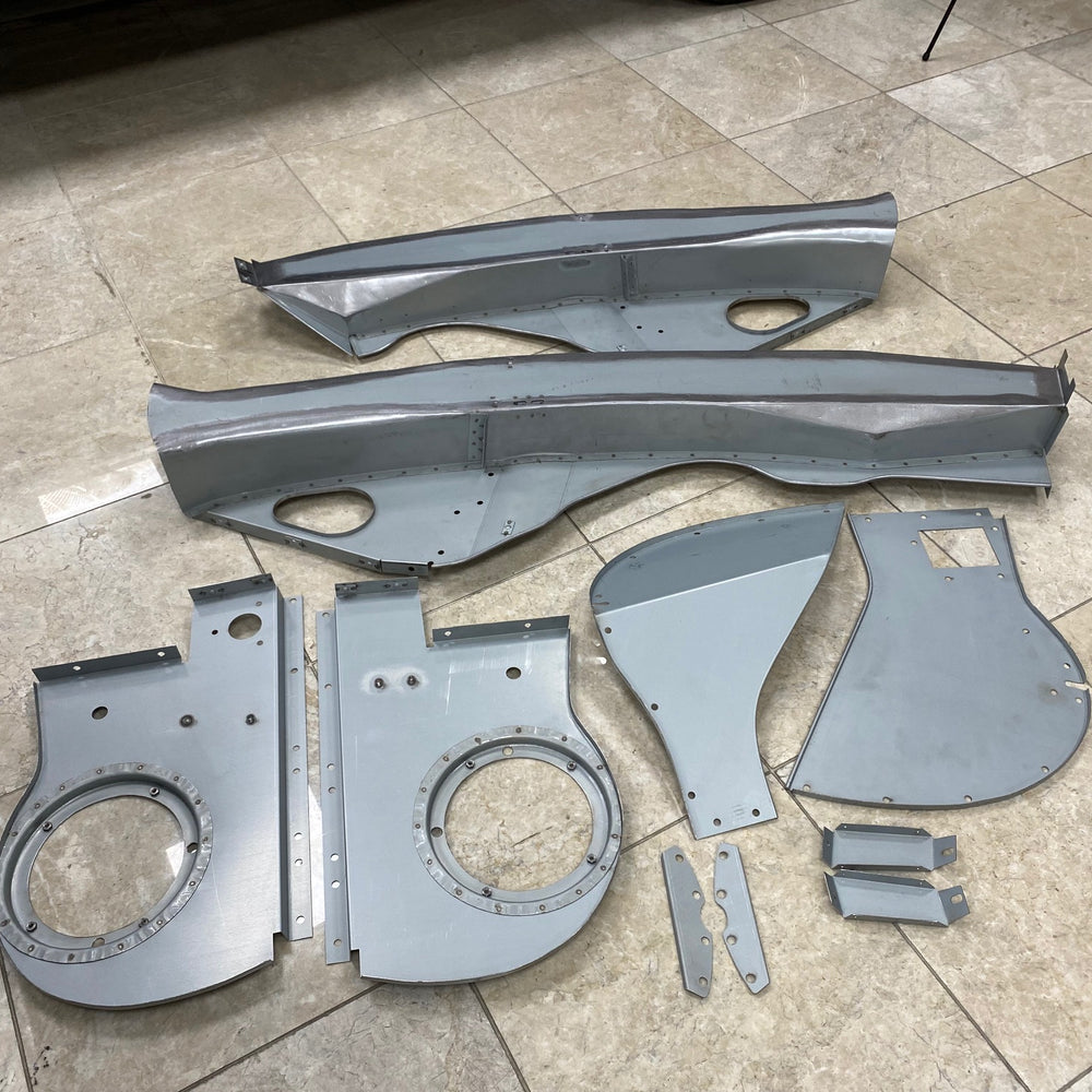 E-Type Jaguar Bonnet Internal Set