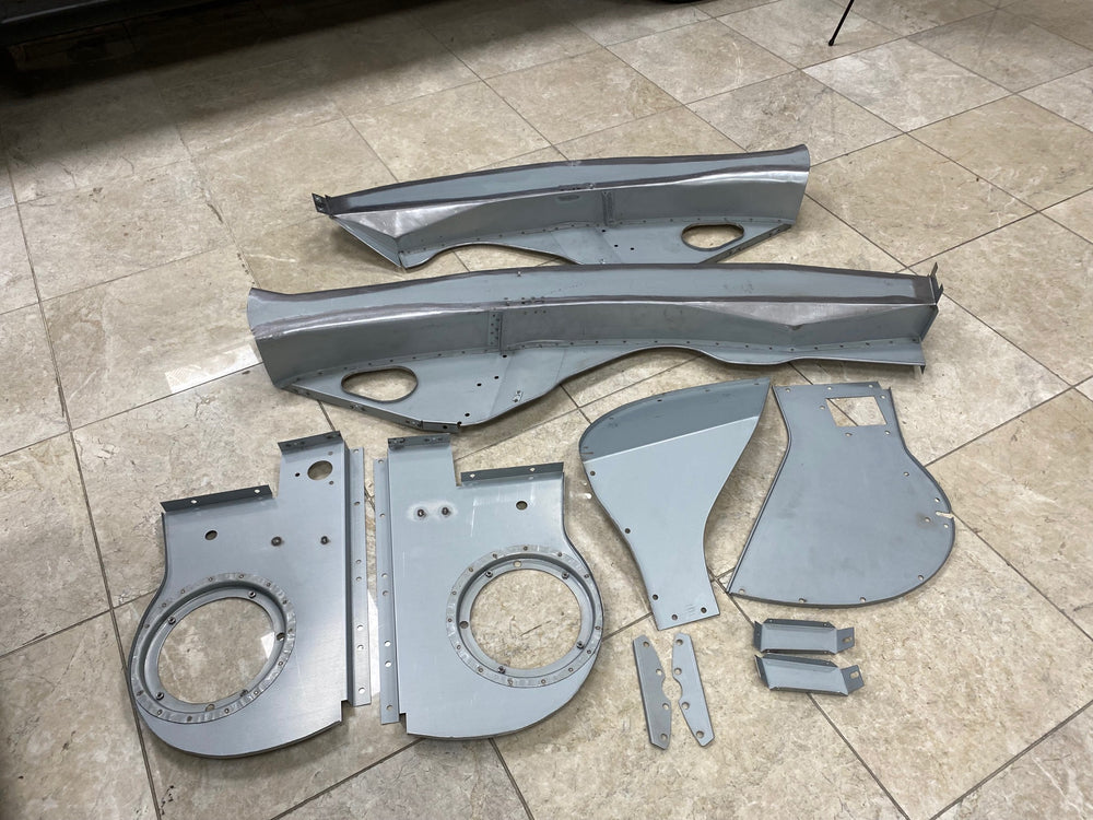 E-Type Jaguar Bonnet Internal Set