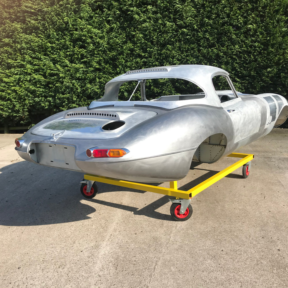 
                      
                        Semi Lightweight E-Type Jaguar Roadster Tub - Complete with Bonnet, Boot Lid, Doors and Hardtop
                      
                    