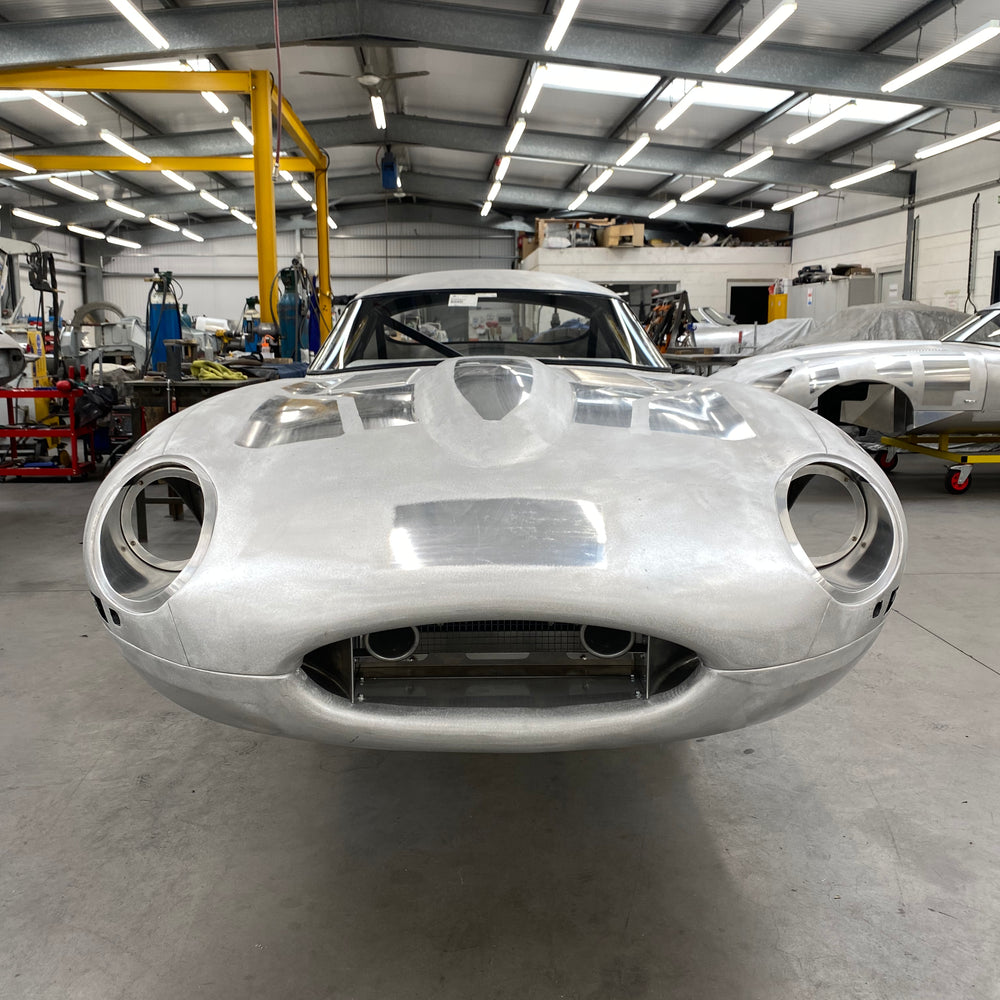 E-Type Jaguar "CUT 7" Tub - Complete with Bonnet, Boot Lid and Doors