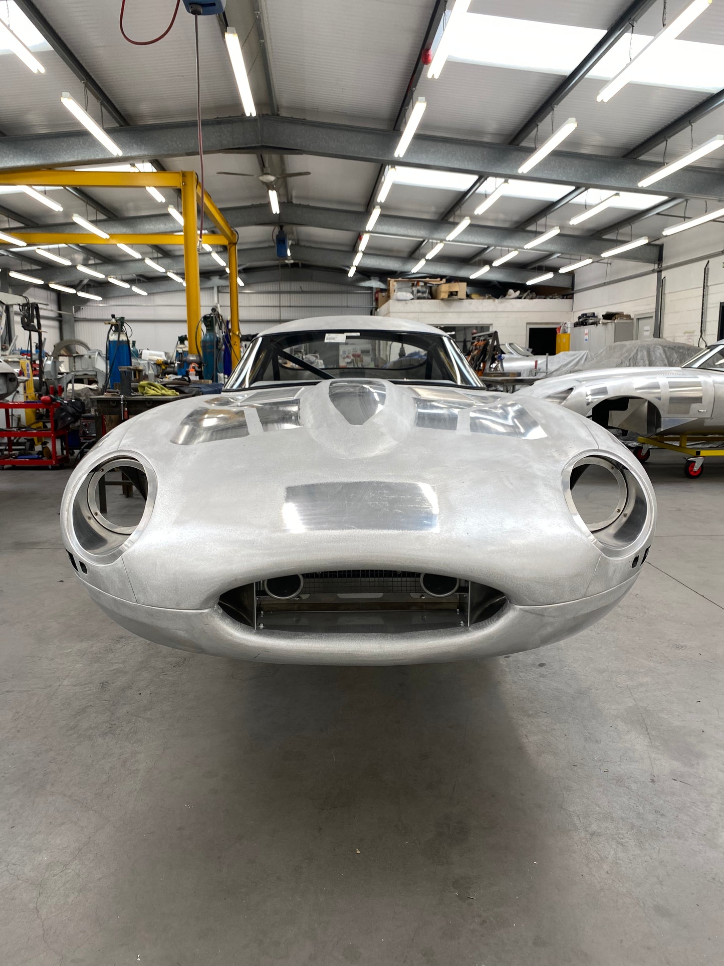 E-Type Jaguar "CUT 7" Tub - Complete with Bonnet, Boot Lid and Doors