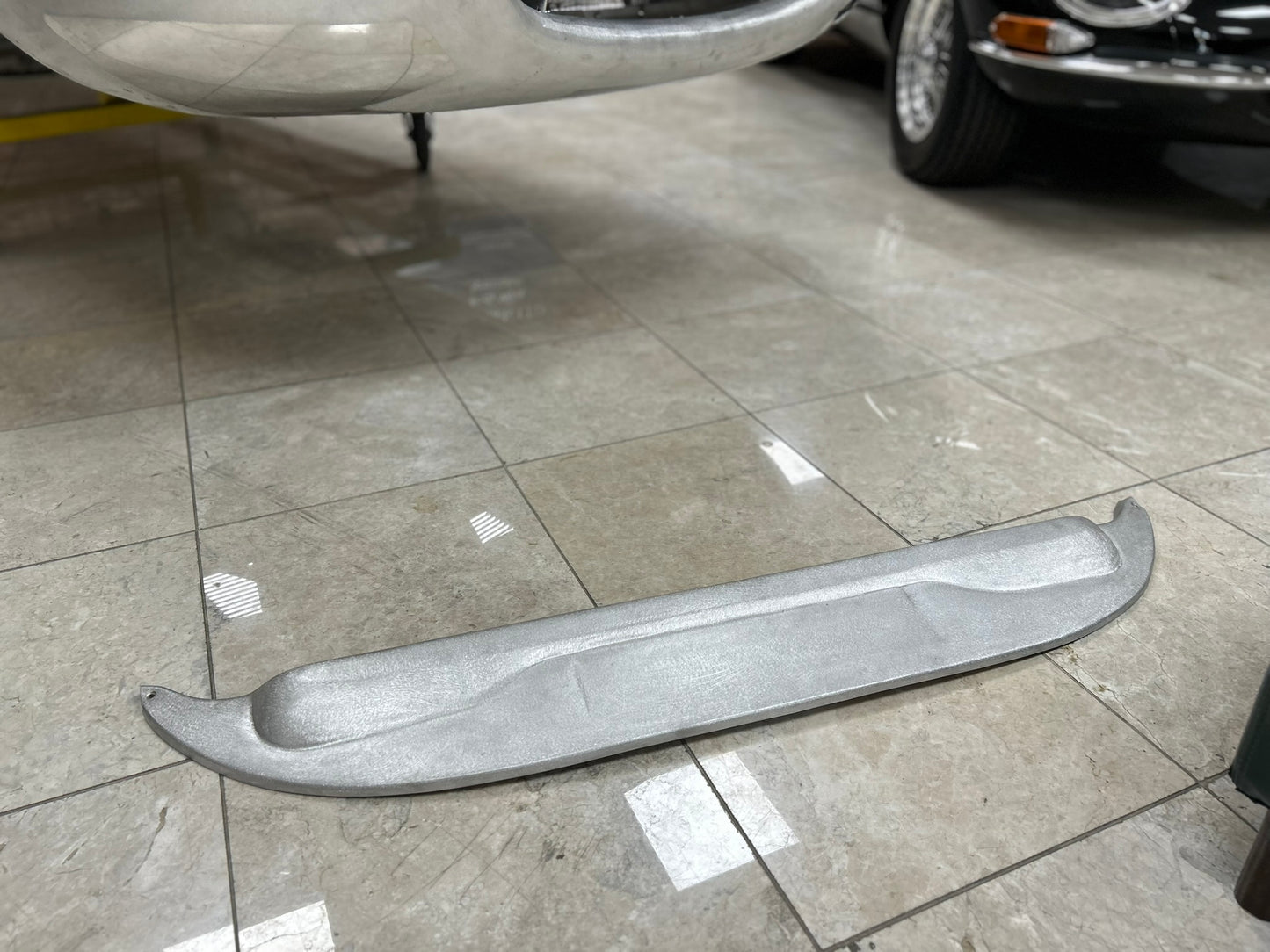 E-Type Jaguar Aluminium Dash Top - Roadster or Fixed Head