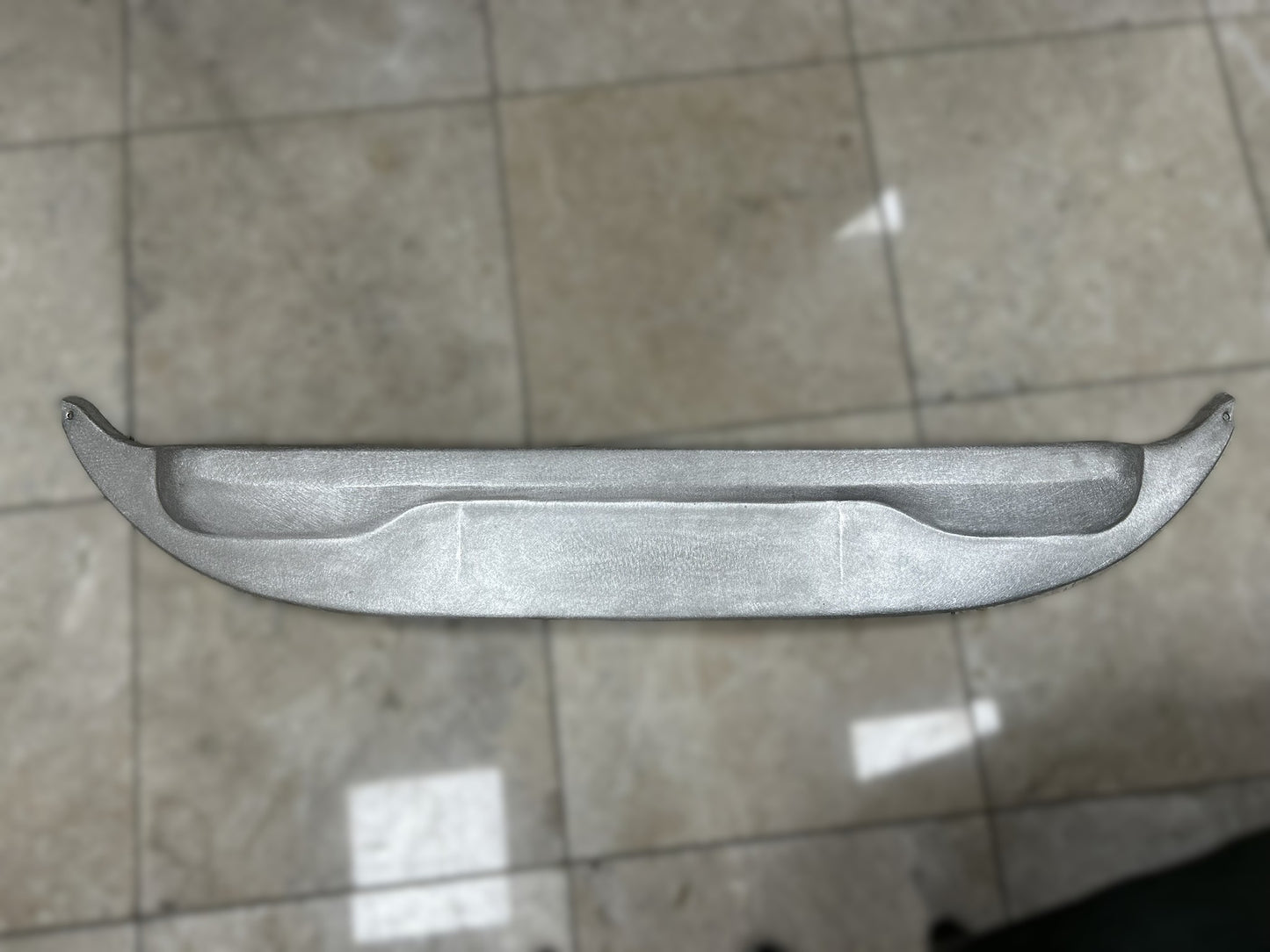 E-Type Jaguar Aluminium Dash Top - Roadster or Fixed Head
