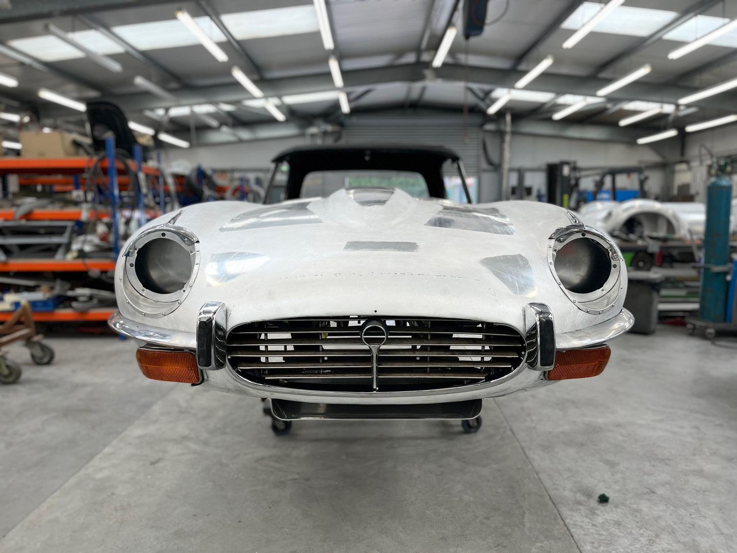 E-Type Jaguar S3 Bonnet Assembly