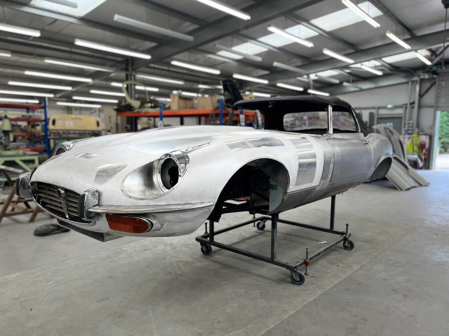 E-Type Jaguar S3 Bonnet Assembly