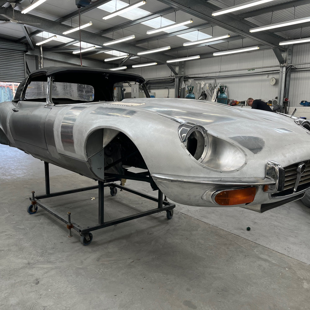 
                      
                        E-Type Jaguar S3 Bonnet Assembly
                      
                    