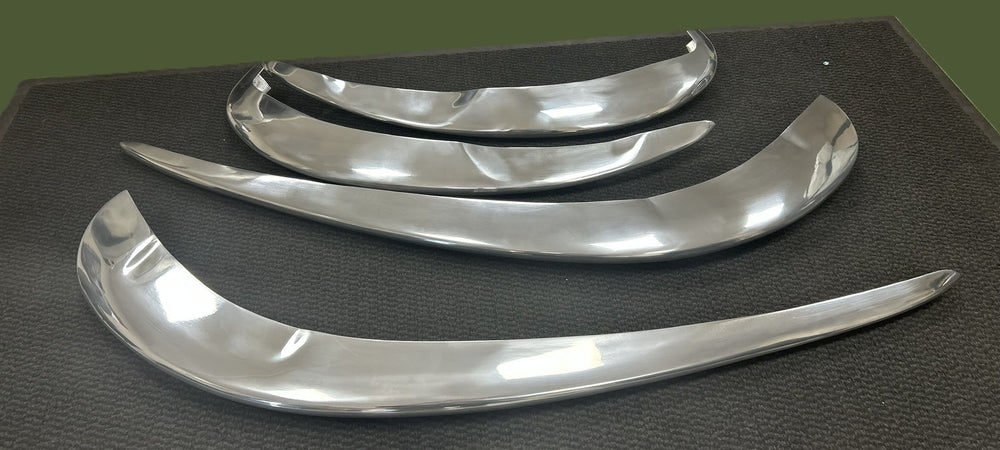 Custom Made Polished Aluminium Front or Rear Bumper Blades