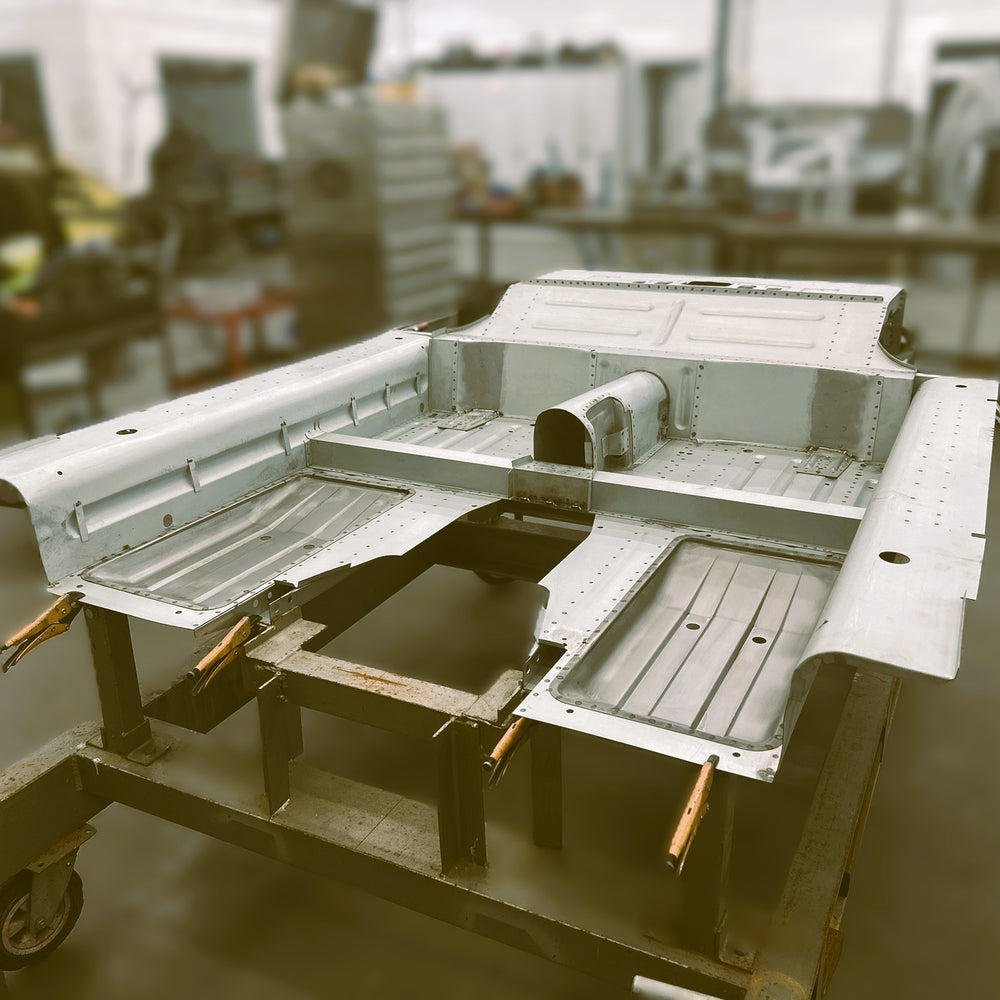 E-Type Jaguar Floor Assembly Footwell or Flat Floors