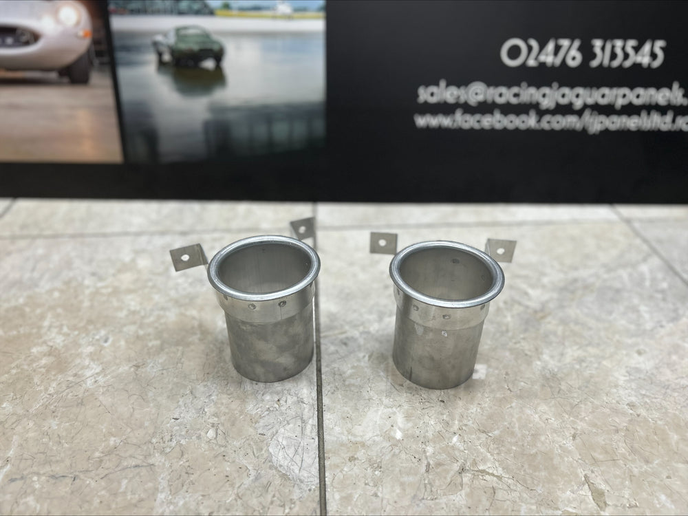 E-Type Jaguar Bonnet Air Intake Trumpets